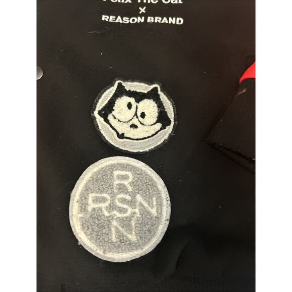 FELIX THE CAT Varsity jacket Size Small Embroidered NWT - Picture 5 of 9